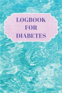 Logbook for Diabetes: Daily Record - Weekly Page - Two Year Glucose Tracker - Blood Sugar Journal