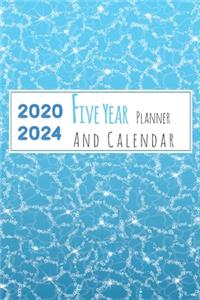 2020-2024 Five Year Planner And Calendar