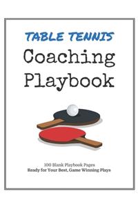 Table Tennis Coaching Playbook