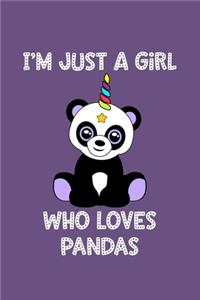 Just A Girl Who Loves Pandas