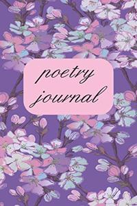 Poetry Journal - Blank Journal