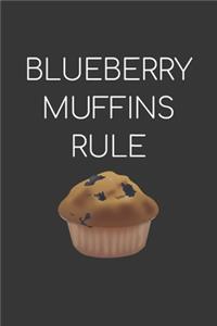 Blueberry Muffins Rule Notebook