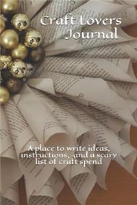 Craft Lovers Journal - Sandra Matthews Journals