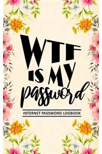 Internet Password Log book