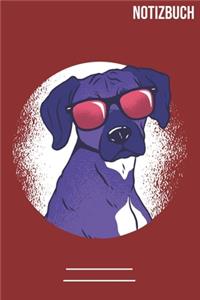 Notizbuch Cooler Hund