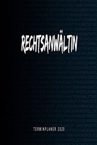 Rechtsanwältin - Terminplaner 2020