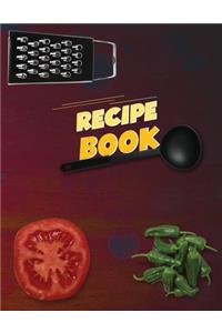 Recipe Book. Create Your Own Collected Recipes. Blank Recipe Book to Write in, Document all Your Special Recipes and Notes for Your Favorite. Collect the Recipes You Love in Your Own Recipe Book.