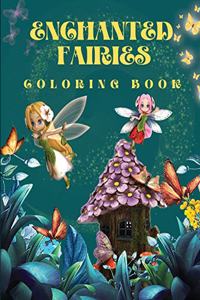 Enchanted Fairies Coloring Book