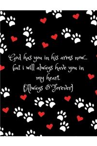 God Has You In His Arms Now...But I Will Always Have You In My Heart