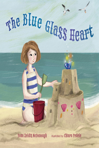 Blue Glass Heart