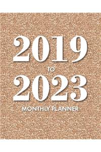 2019-2023 Monthly Planner
