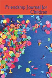 Friendship Journal for Children