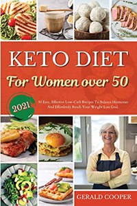 Keto Diet Cookbook for Women Over 50