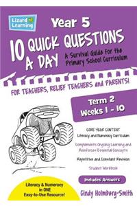 10 Quick Questions A Day Year 5 Term 2