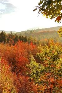 Autumn Journal Pretty Mountain View
