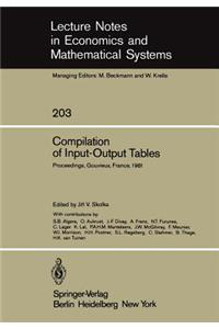 Compilation of Input-Output Tables