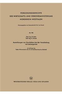 Auswirkungen von Garnfehlern bei der Verarbeitung von Leinengarnen