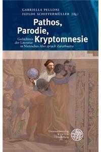Pathos, Parodie, Kryptomnesie