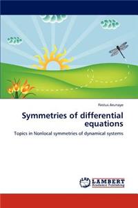 Symmetries of differential equations