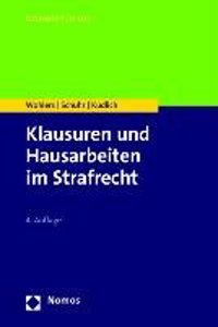 Klausuren Und Hausarbeiten Im Strafrecht