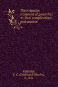 irrigation treatment of gonorrha