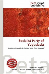 Socialist Party of Yugoslavia