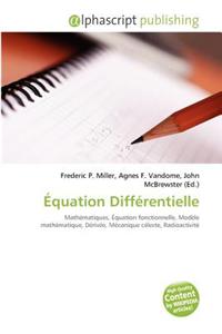 Equation Differentielle