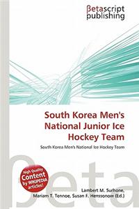 South Korea Men's National Junior Ice Hockey Team
