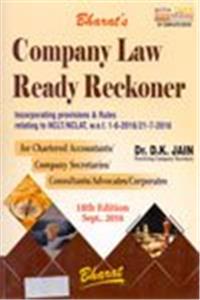 Company Law Ready Reckoner