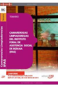 Camareros/as Limpiadores/as del Instituto Foral de Asistencia Social de Bizkaia. Temario
