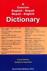 Concise English-Nepali & Nepali-English Dictionary with Transliteration
