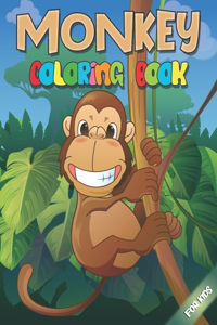 Monkey Coloring Book