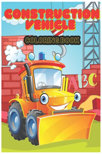 Construction Vehicle abc Coloring Book