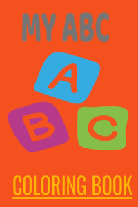 my abc coloring book