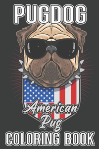 PugDog American Pug Coloring Book