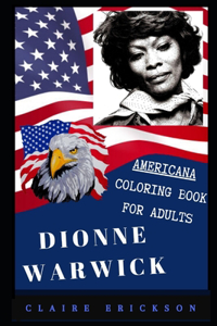 Dionne Warwick Americana Coloring Book for Adults