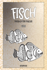Malbuch für Kinder - Selbstliebe - Tiere - Fisch