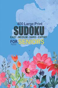 400 Sudoku Puzzle For seniors