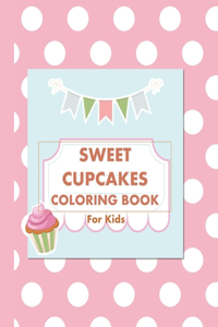Sweet Cupcakes Coloring Book