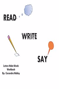 Read, Write, Say Word List
