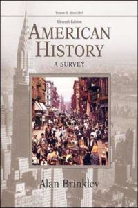 American History: A Survey, Volume 2 MP w/PowerWeb