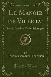 Le Manoir de Villerai