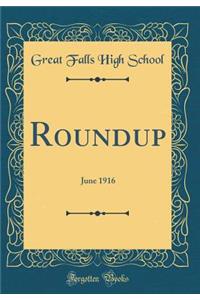 Roundup: June 1916 (Classic Reprint)