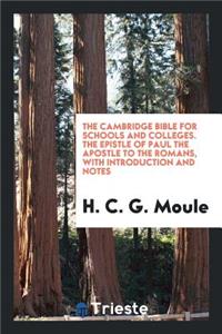 The Epistle of Paul the Apostle to the Romans