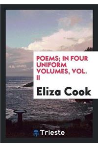 Poems; In Four Uniform Volumes, Vol. II