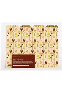 Retro Tulip File Folders