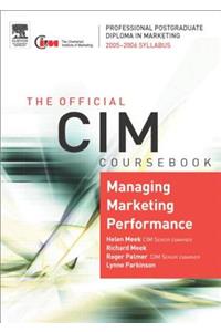 Managing Marketing Performance