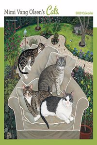 Mimi Vang Olsen's Cats 2019 Wall Calendar