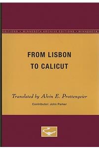 From Lisbon to Calicut