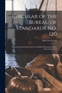 Circular of the Bureau of Standards No. 120